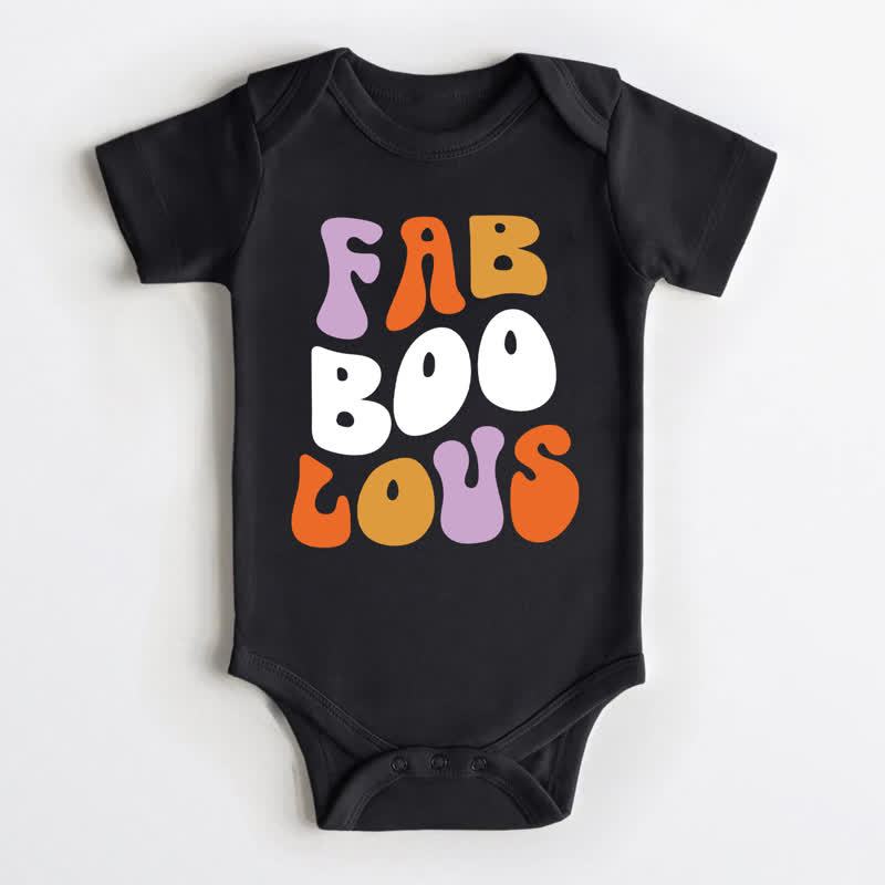 FAB BOO LOUS Baby Black Bodysuit - Black - 18-24M - image 1