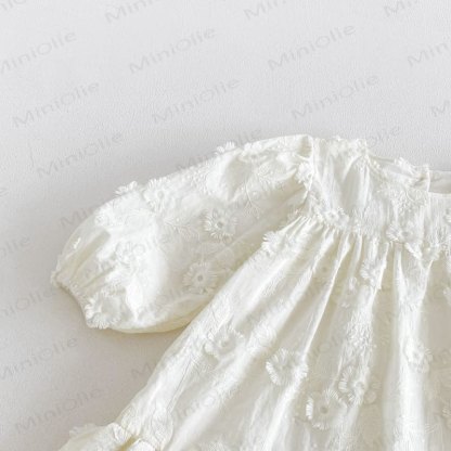 Baby Girl Flower Ruffle Dress - image 5