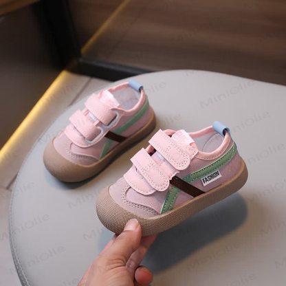 Toddler Colorblock Sneakers - Pink - 12C - image 3