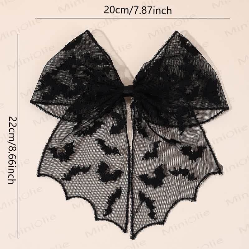 1PC Baby Halloween Mesh Hair Clip - image 4