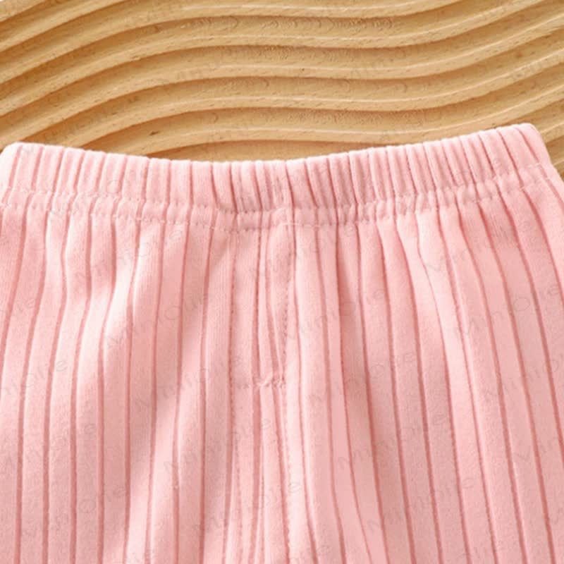 Toddler Ribbed Knit Henley 2-piece Pyjama Set - image 10