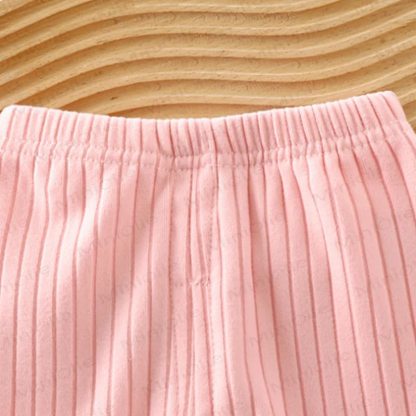 Toddler Ribbed Knit Henley 2-piece Pyjama Set - image 10