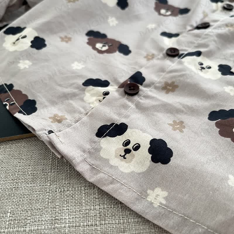 Baby Toddler Boy Bear Print Overalls and Shirt 2-piece Set - image 8