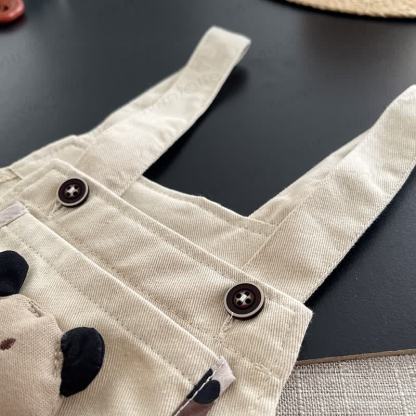 Baby Toddler Boy Bear Print Overalls and Shirt 2-piece Set - image 9