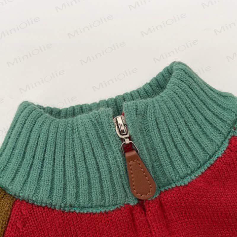 Baby Toddler Colorblock Knit Jacket or Pants - image 5