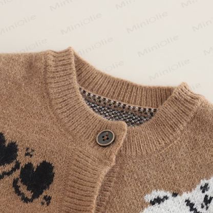 Baby Toddler Puppy Knit 3-piece Set - image 4