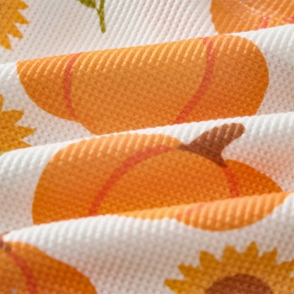Baby Pumpkin & Sunflower Print Waffle 2-piece Set - image 6