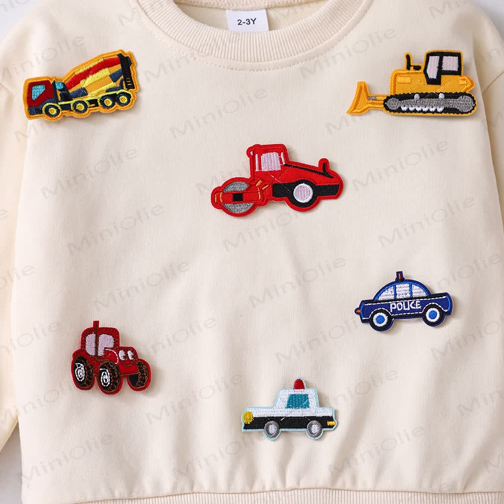 Kids DIY Interchangeable Patch Sweatshirt - image 8