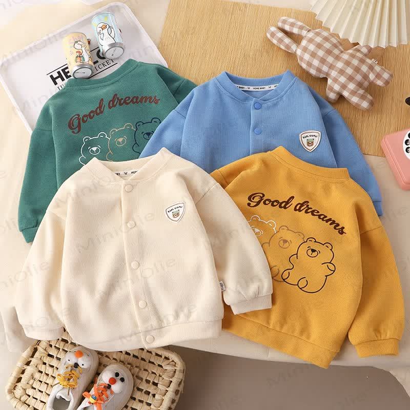 Toddler Snap Front Cardigan Outerwear - image 1