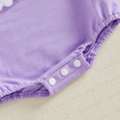 BOO Baby Ghost Bow Halloween Long Sleeve Bodysuit - image 4