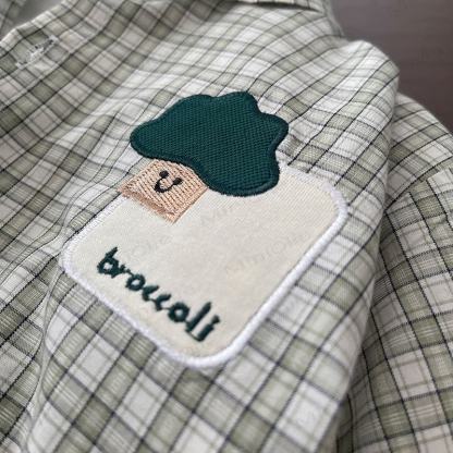 Baby Toddler Boy Plant Applique Pocket Shirt - image 10