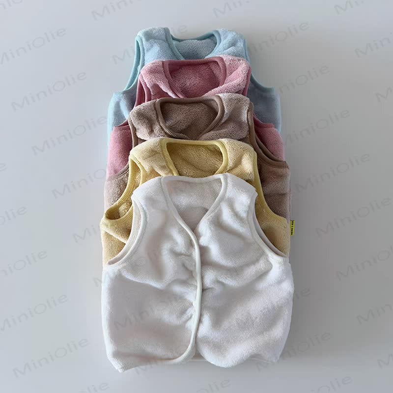 Baby Fleece Snap Front Vest - image 7