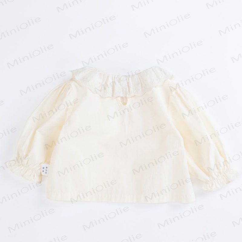 Baby Heart Pocket Denim Pinafore Dress or Beige Top - image 8