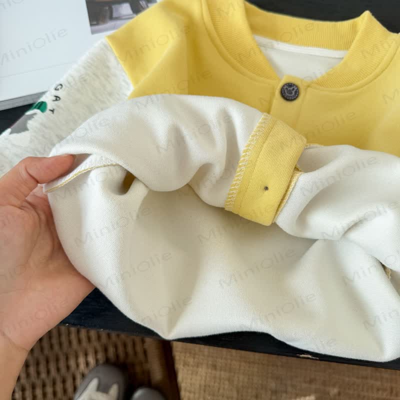 PUPPY RUN Toddler Colorblock Snap Front Jacket - image 10