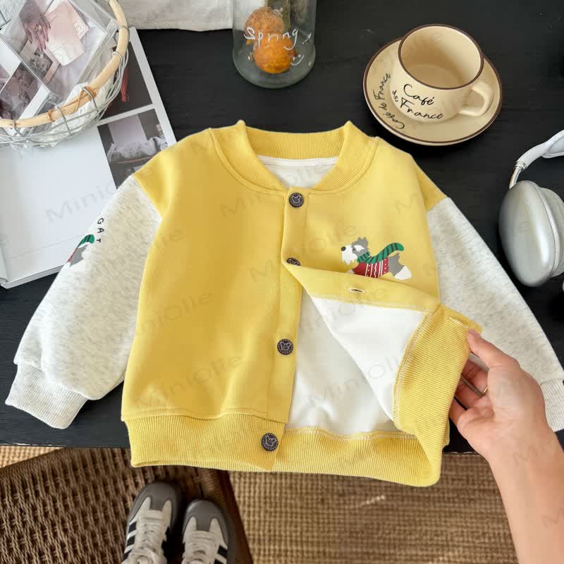 PUPPY RUN Toddler Colorblock Snap Front Jacket - image 9