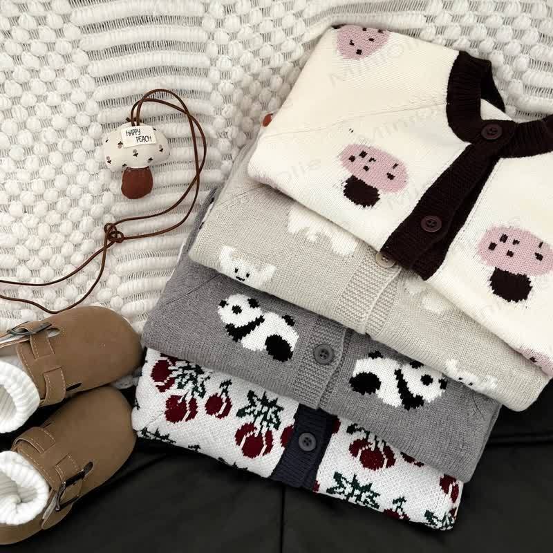 Baby Grey Animal Jacquard Romper - image 4