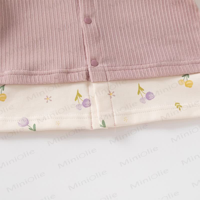 Baby Toddler Girl Pink Floral Top and Pants 2-piece Set - image 5
