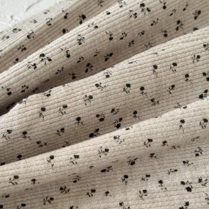 Baby Ruffle Floral Fleece Lined Leggings - image 2