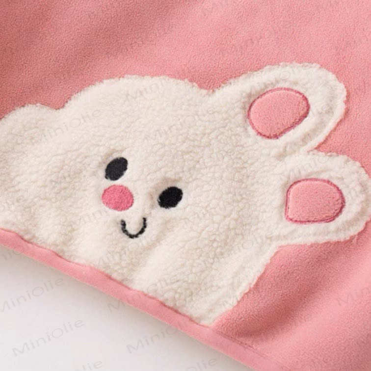Baby Toddler Animal Plush Hooded Fleece Jacket - image 12