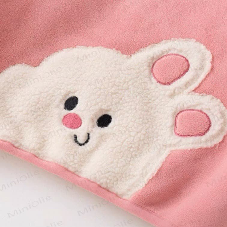 Baby Toddler Animal Plush Hooded Fleece Jacket - image 12