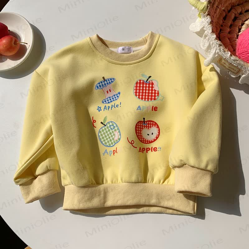 Toddler Animal Patch Relaxed Fit Crewneck Sweatshirt - Yellow - 10-11T - image 3
