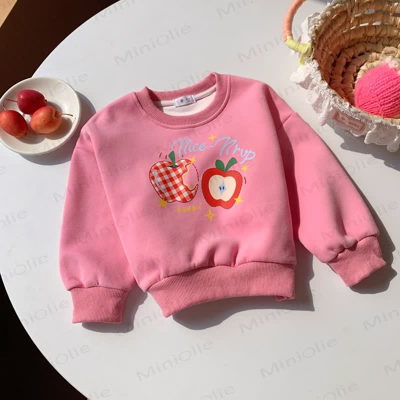 Toddler Animal Patch Relaxed Fit Crewneck Sweatshirt - Fuchsia - 10-11T - image 5