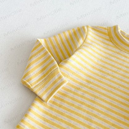 Baby Toddler Striped Top and Pants Lounge 2-piece Set - image 9