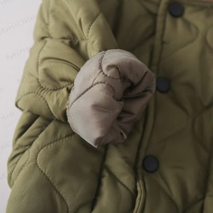 Toddler Baby Hooded Quilted Puffer 3-piece Set - image 9