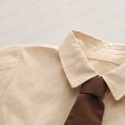 Toddler Baby Shirt and Vest 3-piece Set - image 8