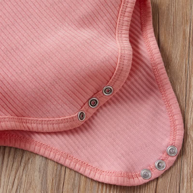 Baby Soft Ribbed Henley Bodysuit and Pants 2-piece Set - image 14