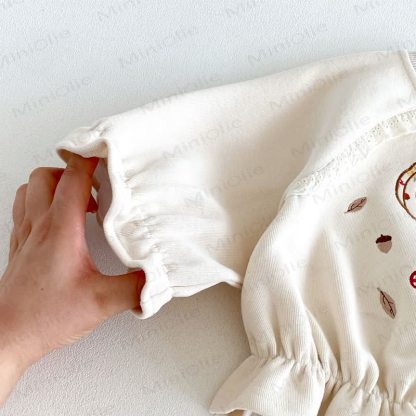 Baby Toddler Girl Mushroom Denim Jacket - image 5