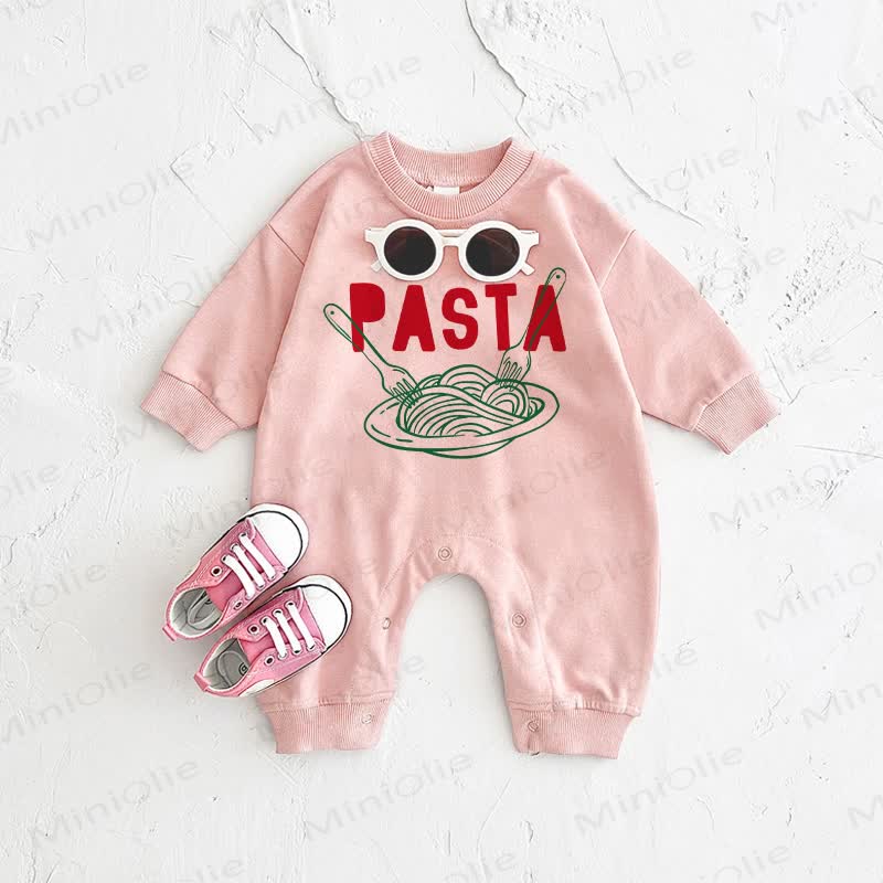 PASTA Baby Pink Romper - Pink - 2-3T - image 1