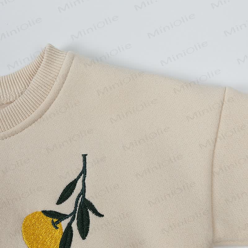 Baby Toddler Cozy Fleece Sweatshirt and Jogger 2-piece Set - image 7