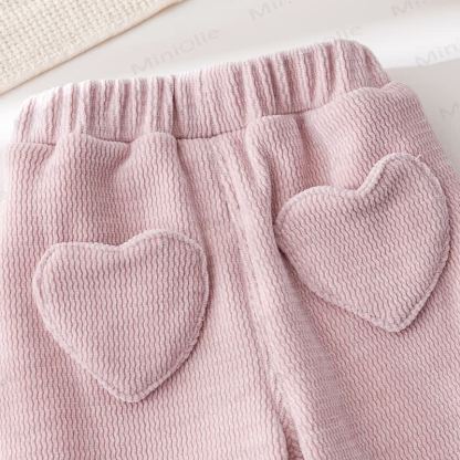 Toddler Girl Cozy Heart or Cheery Fleece Pants - image 7