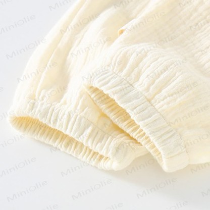 Baby Cartton Applique Gauze Long Sleeve 2-piece Set - image 16