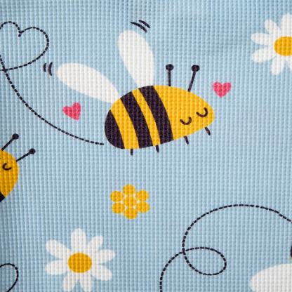 Baby Bee Blue Waffle 2-piece Set - image 7