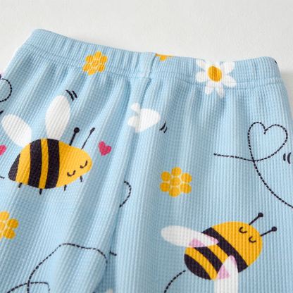 Baby Bee Blue Waffle 2-piece Set - image 4