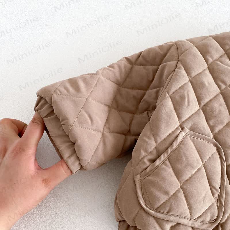 Baby Toddler Quilted Bear Patch Jacket or Pants - image 10