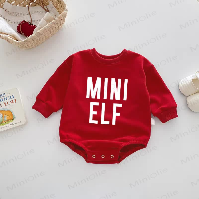 MINI ELF Baby Red Bodysuit - Red - 18-24M - image 1