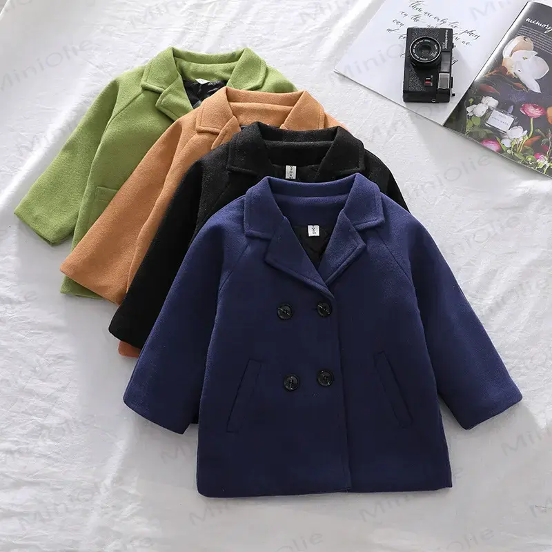 Toddler Vintage Double Breasted Jacket - image 1