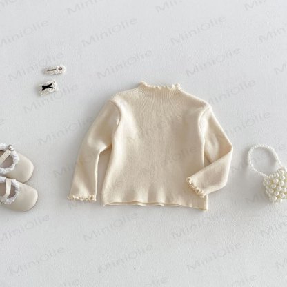 Baby Floral Quilted Ruffle Trim Jacket Or Beige Shirt Or Beige Sleeveless Dress - Shirt - 2-3T - image 3