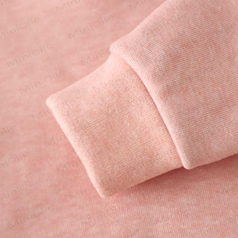 Baby Toddler Girl Quilted Hooded Fleece Three Piece Set - image 6