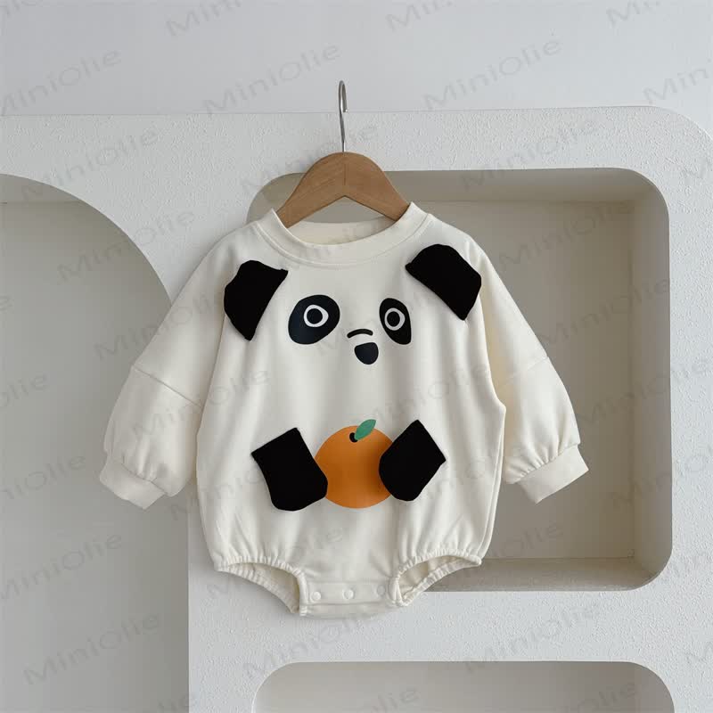 Baby Boy Penguin/Panda  Long Sleeve Bodysuit or White Leggings - White - 2-3T - image 6