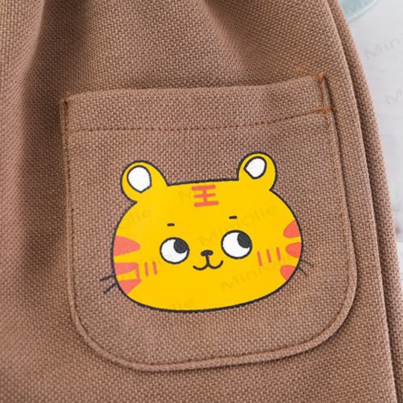 Baby Cartoon Animal Sweatshirt and Jogger 2-Piece Set - image 14