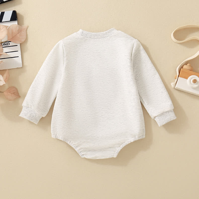 SUNDAYS WITH DADDY Baby Football Long Sleeve Bodysuit - image 3