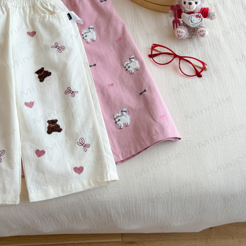 Toddler Girl Animal Bow Pants - image 7