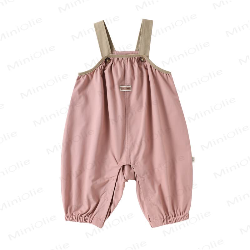 Baby Toddler Balloon Leg Overalls or Striped Tee - Pink - 2-3T - image 2