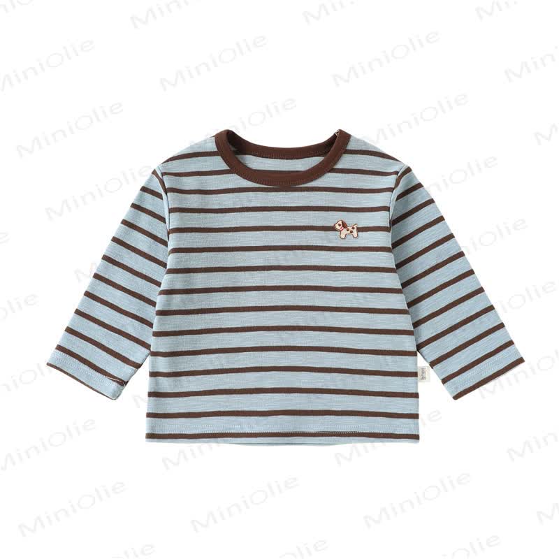 Baby Toddler Balloon Leg Overalls or Striped Tee - Blue - 4-5T - image 6