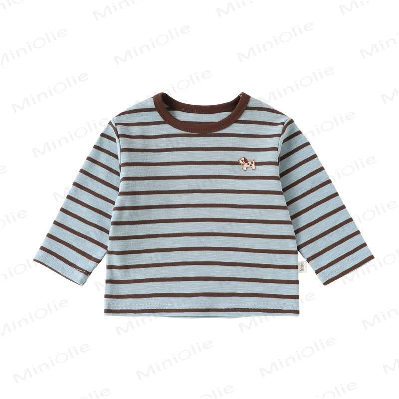 Baby Toddler Balloon Leg Overalls or Striped Tee - Blue - 4-5T - image 6