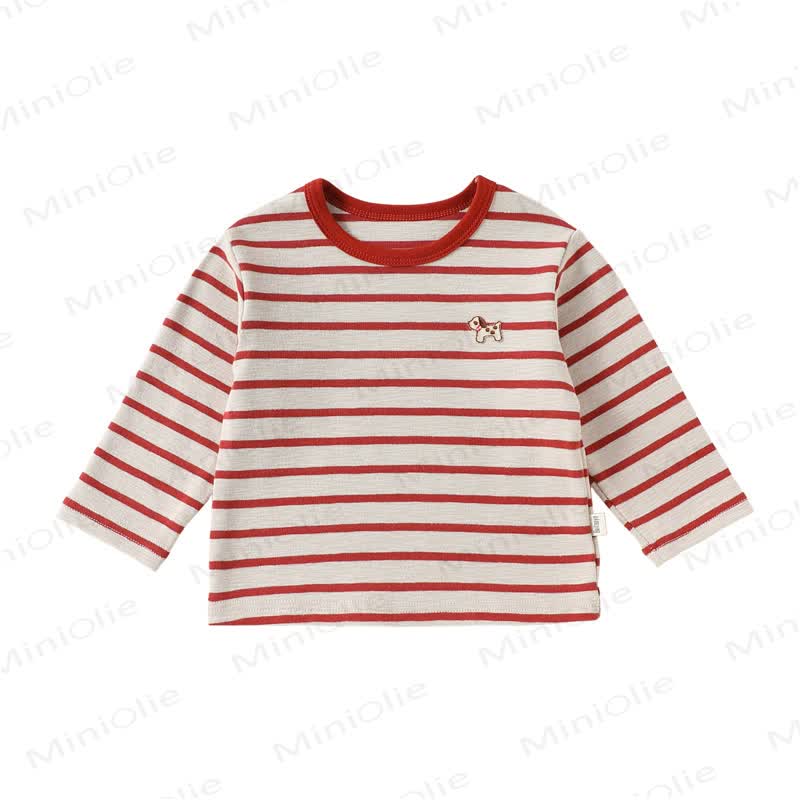 Baby Toddler Balloon Leg Overalls or Striped Tee - Red - 4-5T - image 7